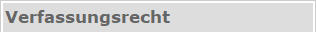 Verfassungsrecht